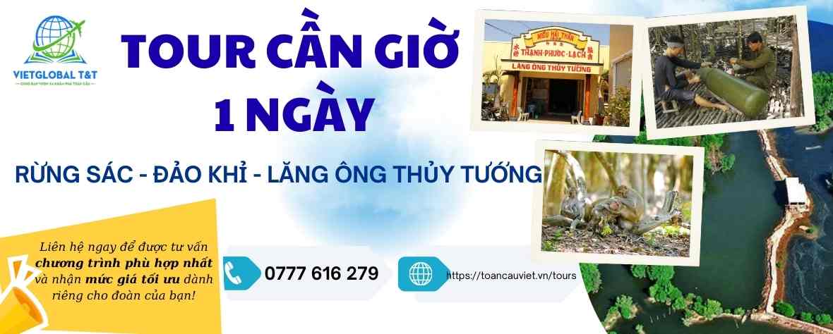 TOUR CẦN GIỜ 1 NGÀY